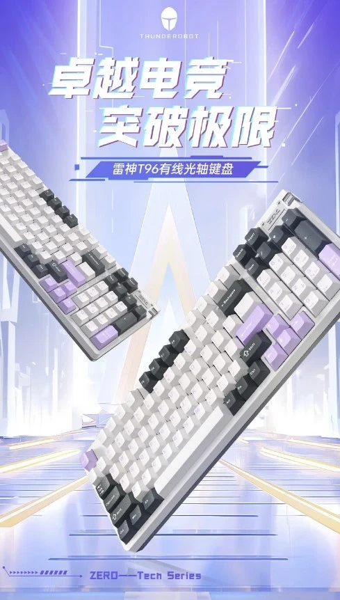 ThundeRobot запускает проводную механическую клавиатуру T96 – Архив статей